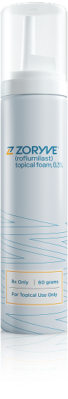 ZORYVE (roflumilast) Topical foam 0.3%